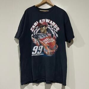 Vintage Carl Edwards NASCAR Racing Tee Shirt